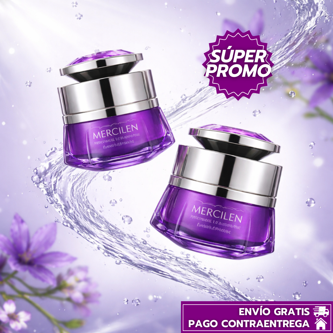 Oferta Especial 2x1: Mercilen Revita™ Crema Facial con Colágeno que Reafirma, Hidrata y Rejuvenece la Piel