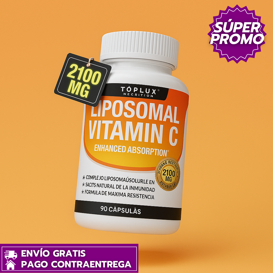Liposomal Vitamina C™: Alta Absorción para Inmunidad y Colágeno