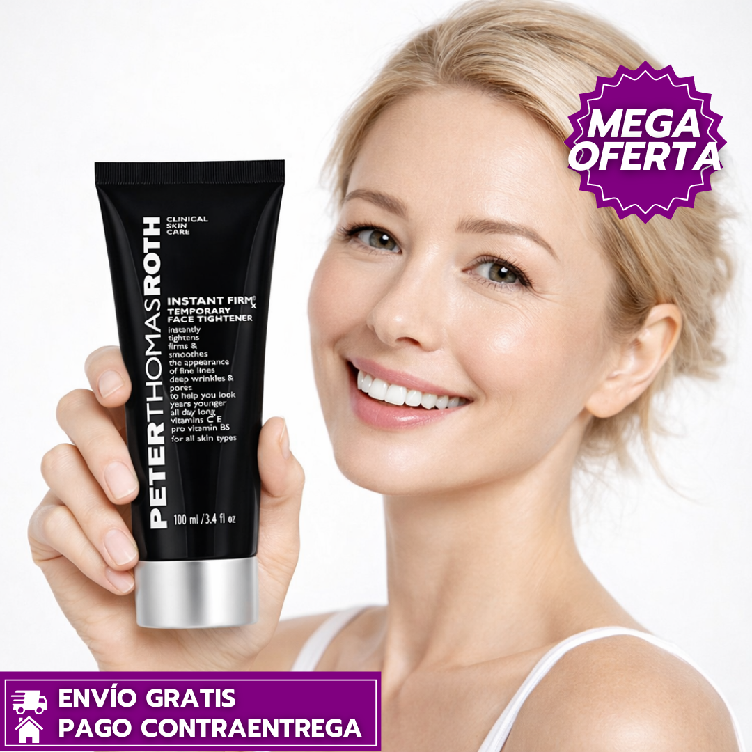 Peter Thomas Roth™: Tensor Facial Instantáneo que Reafirma, Suaviza Arrugas y Reduce Bolsas