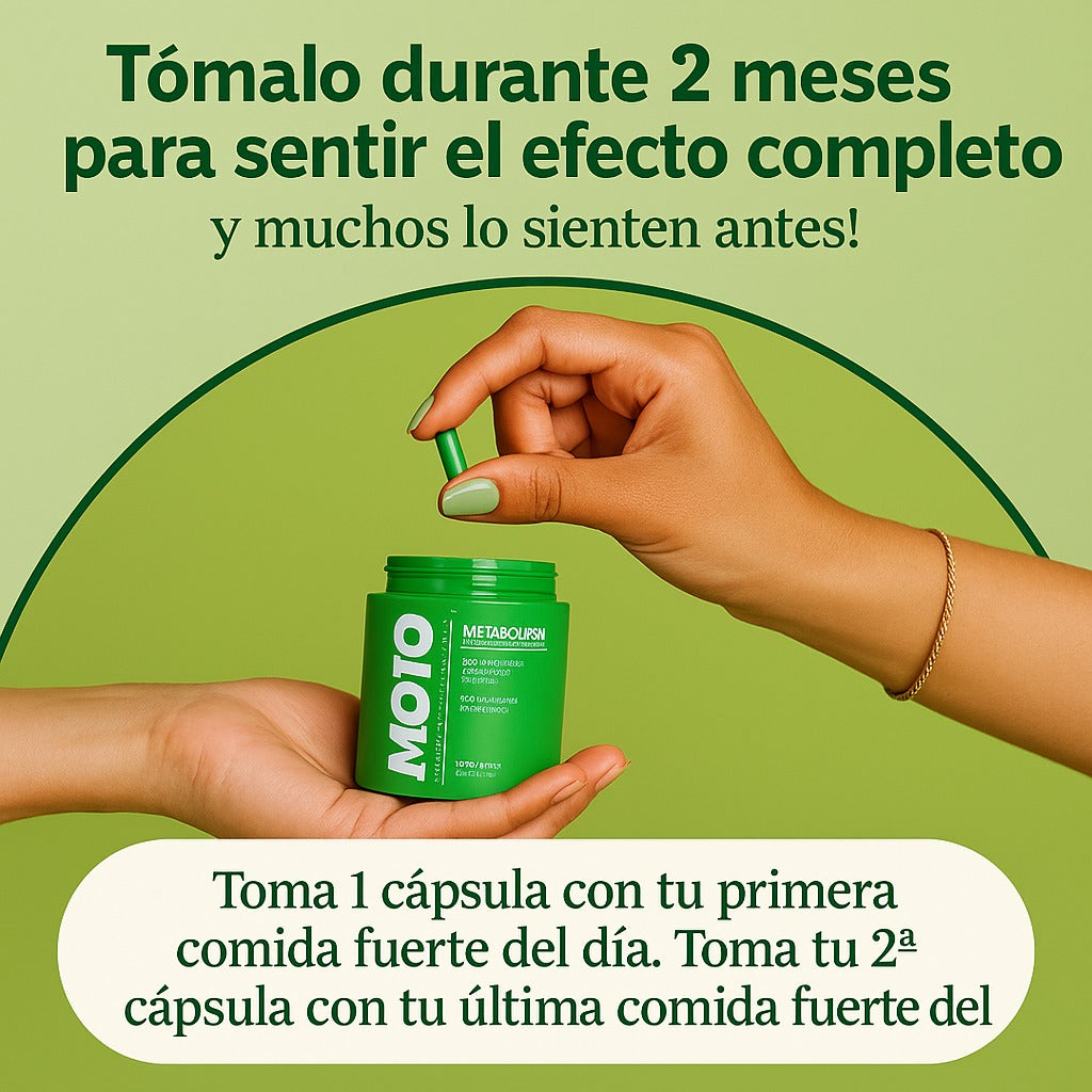 MOTO – Acelerá tu Metabolismo y Quema Grasa en Solo 7 Días (Fórmula Natural)
