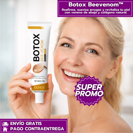 Botox Beevenom™: Crema con Veneno de Abeja que Suaviza Arrugas y Rejuvenece la Piel