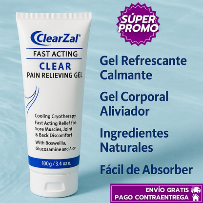 Oferta Especial 2x1: ClearZal™ Refresca, Calma y Alivia Molestias Musculares en Minutos
