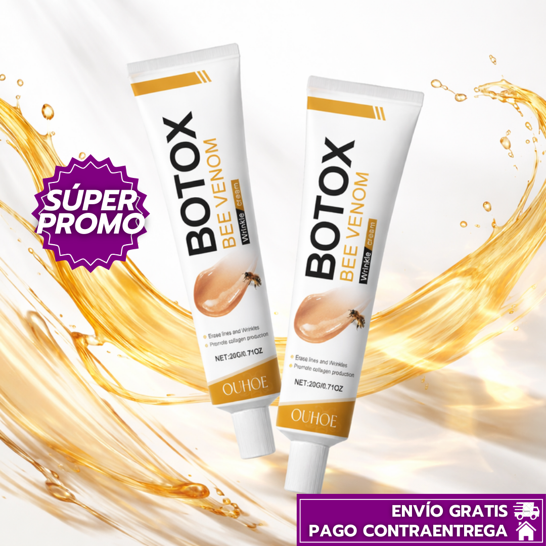Botox Beevenom™: Crema con Veneno de Abeja que Suaviza Arrugas y Rejuvenece la Piel