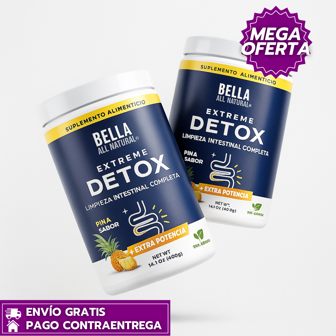 Extreme Detox™: Polvo Desintoxicante para Limpieza Interna y Control del Apetito