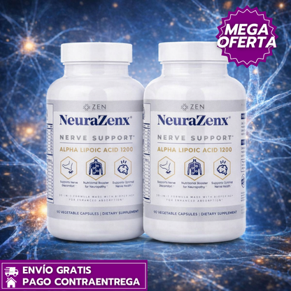 Neurazenx™: Apoya la salud nerviosa y ayuda a reducir molestias para un mayor bienestar