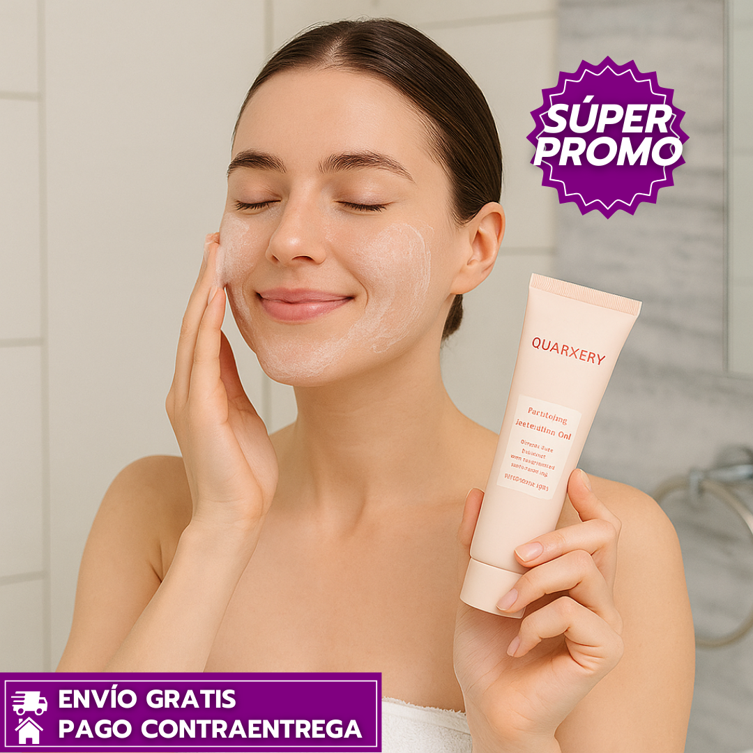Oferta Especial 2x1: Quarxery™ – Gel Exfoliante Suave para Poros Limpios, Piel Hidratada y Radiante