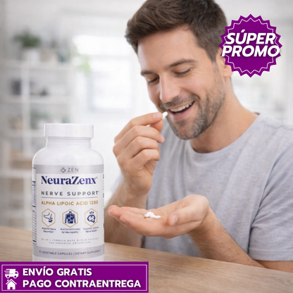 Neurazenx™: Apoya la salud nerviosa y ayuda a reducir molestias para un mayor bienestar