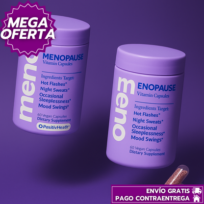 Meno™: Bienestar Diario y Natural para Mujeres en la Menopausia