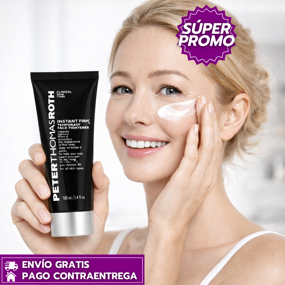 Peter Thomas Roth™: Tensor Facial Instantáneo que Reafirma, Suaviza Arrugas y Reduce Bolsas
