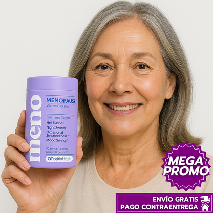 Meno™: Bienestar Diario y Natural para Mujeres en la Menopausia