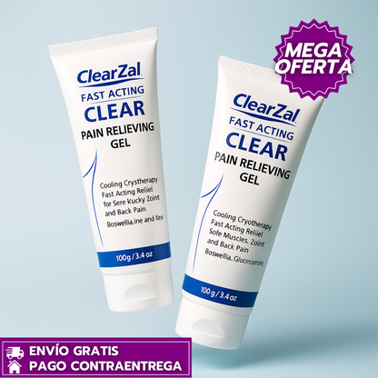 Oferta Especial 2x1: ClearZal™ Refresca, Calma y Alivia Molestias Musculares en Minutos