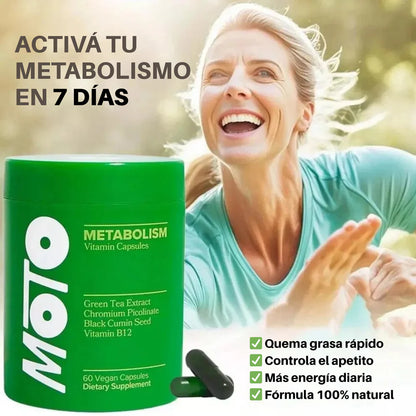 MOTO – Acelerá tu Metabolismo y Quema Grasa en Solo 7 Días (Fórmula Natural)