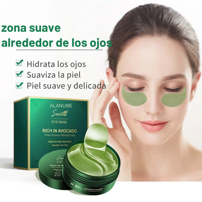 ¡Ojos más hidratados y rejuvenecidos! Máscara Suave Periocular Avocado Eye Mask™