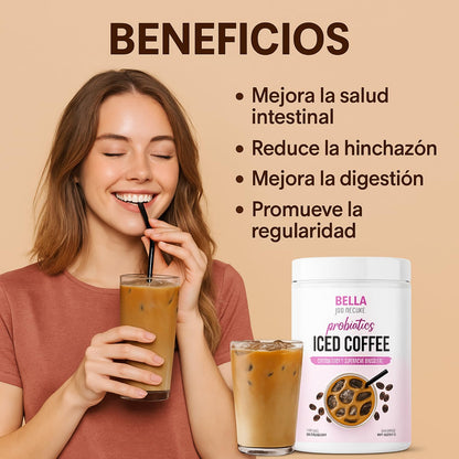 Iced Coffee™: Energía natural y digestión saludable en un café sin azúcar