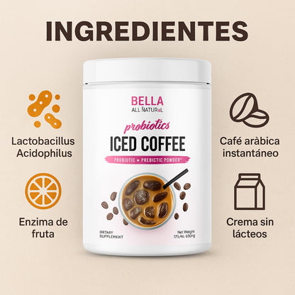 Iced Coffee™: Energía natural y digestión saludable en un café sin azúcar