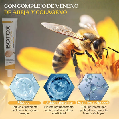 Botox Beevenom™: Crema con Veneno de Abeja que Suaviza Arrugas y Rejuvenece la Piel