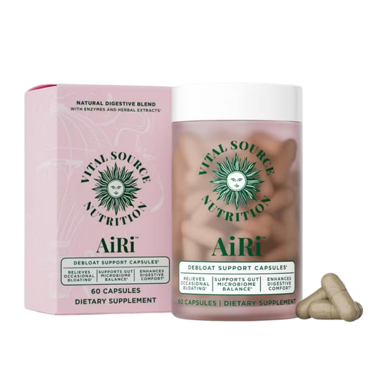 Vital Source Airi™: Apoya la digestión y reduce la hinchazón para un mayor confort intestinal 🌿